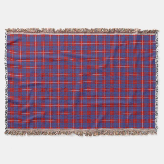 Cobertor Clan Hamilton Tartan (Frente)