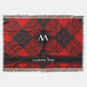 Cobertor Clan Macleod de Raasay Tartan