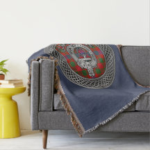 Clan Ross Crest & Tartan Knot