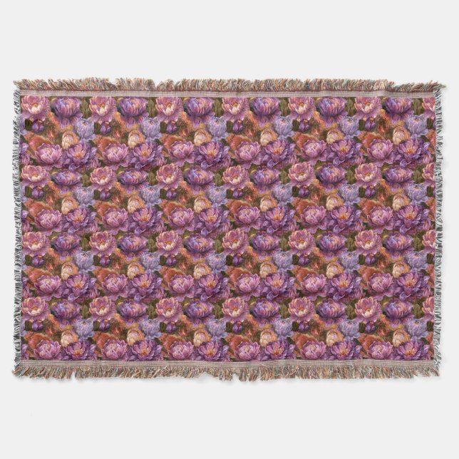Cobertor Clássico de Sofá Rose Warm Interiors (Frente)