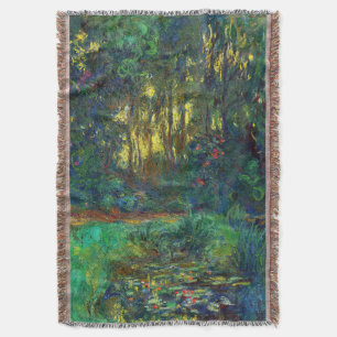 Cobertor Claude Monet - Canto de um Pond com Lírios