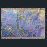 Cobertor Claude Monet - Lírios Hídricos<br><div class="desc">Lírios/Ninfas por Claude Monet em 1916-1919</div>