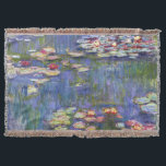 Cobertor Claude Monet - Lírios/Ninfas<br><div class="desc">Lírios/Ninfas - Claude Monet,  1916</div>