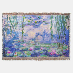 Cobertor Claude Monet - Lírios/Ninfas 1919