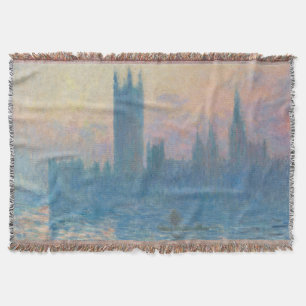 Cobertor Claude Monet Parlamento Europeu Sunset
