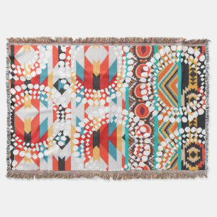 Cobertor Cobertura asteca tribal do lance