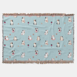 Cobertor Cobertura de Gato e Vinho: Design ensopado e diver