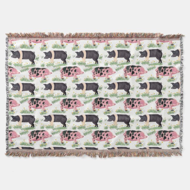 Cobertor Cobertura de Porco Antigo (Frente)