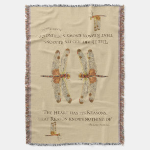 Cobertor Cobertura do lance com libélulas