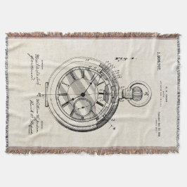 Cobertor Cobertura do lance do relógio de bolso de Jordão