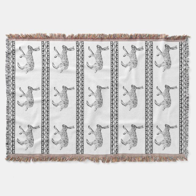 Cobertor Coelho-do-sudoeste da Jackbit e Montanhas Geométri (Frente)