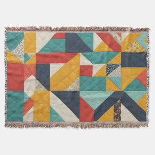 Cobertor Colorida Quilting Pattren - Quilting Lover