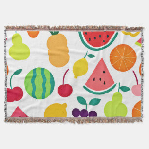 Cobertor Colorous Neon Fruta Fiesta