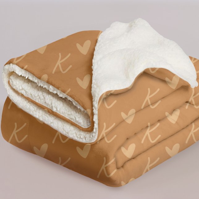 Cobertor com Nome Personalizado, Presente para Cri (minimalist cozy orange blanket for women, bridesmaids, winter season, mom, grandma or daughter gift )