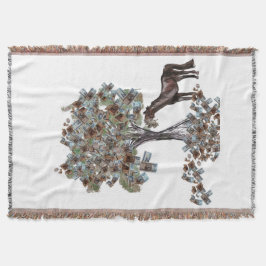 Cobertor comendo $ tree esta versão tem mais folhas