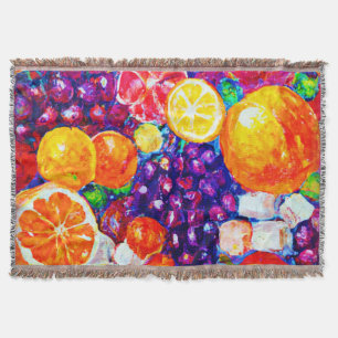 Cobertor comprar de Arte Fresco - Padrão de Frutas