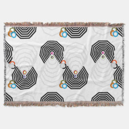 Cobertor Conjunto de Toalhas de Banho Formas e Cores