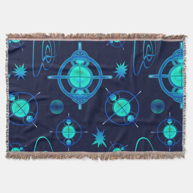 Cobertor Connected Minds Pattern (Frente)