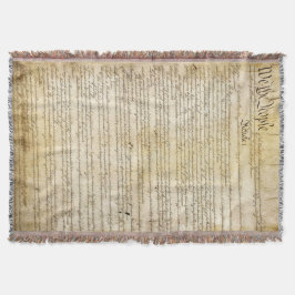 Cobertor Constituição de Estados Unidos do vintage