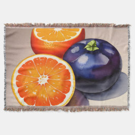 Cobertor Cor do Vazio Laranja