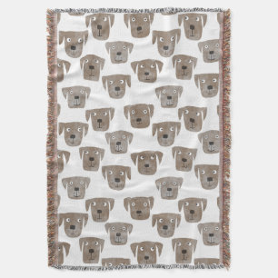 Cobertor Corante de chocolate Labrador Retriever Cachorro A