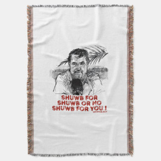 Cobertor Cotton Throw "Shuwb 4 Shuwb"