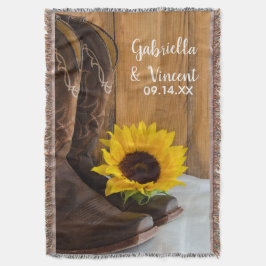 Cobertor Country Sunflower Western Wedée Keepsaoket