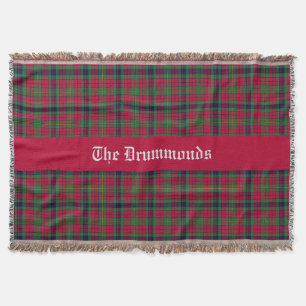 Cobertor County Clare Tartan Personalizável
