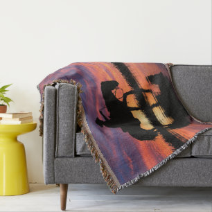 COBERTOR COWBOY NA CAVALHEIRA DA NOITE