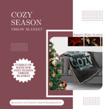 Cozy Season Throw Blanket
