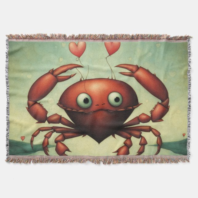 Cobertor Crab Love (Frente)
