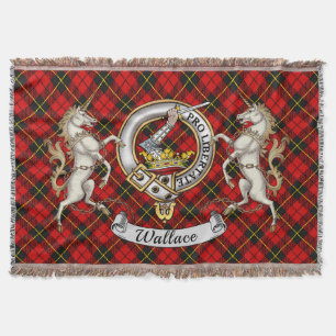 Cobertor Crachá Wallace Clan & Tartan