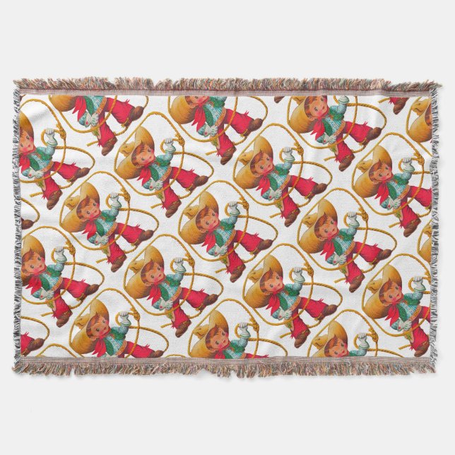 Cobertor Criança de Criança de Garoto Retroativo, Cuja Fama (Frente)