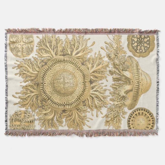 Cobertor Criaturas do Mar do ouro (Frente)