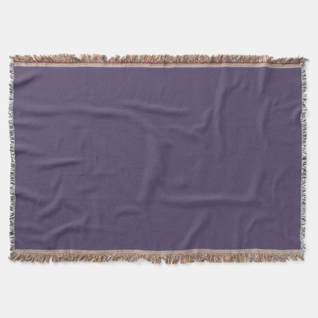 Cobertor Crie seu próprio Roxo Personalizado (Frente)