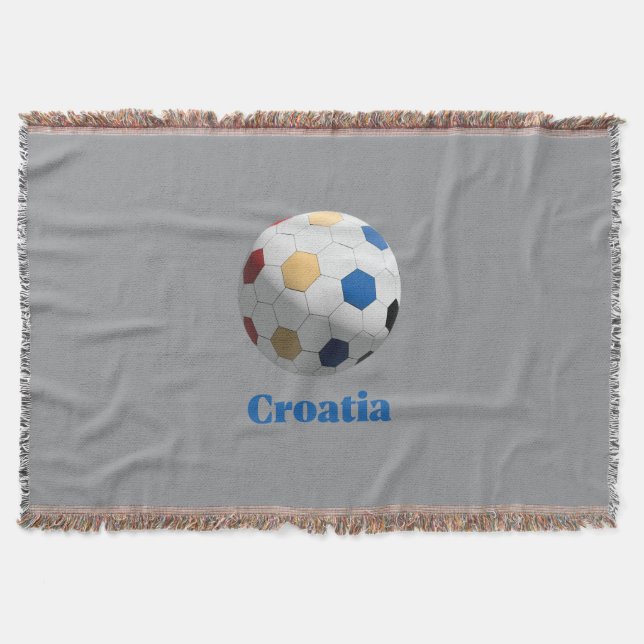 Cobertor Croatia Soccer (Frente)