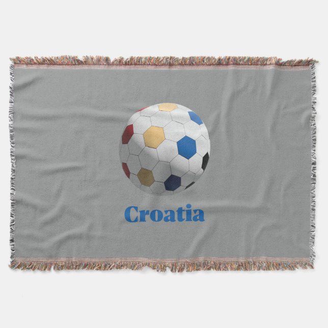 Cobertor Croatia Soccer (Frente)
