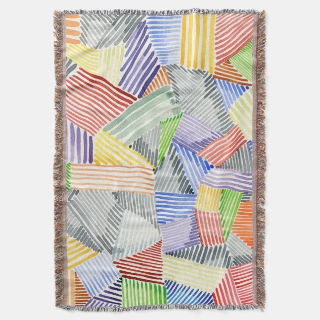 Cobertor Crosshatch Quilt I (Frente Vertical)