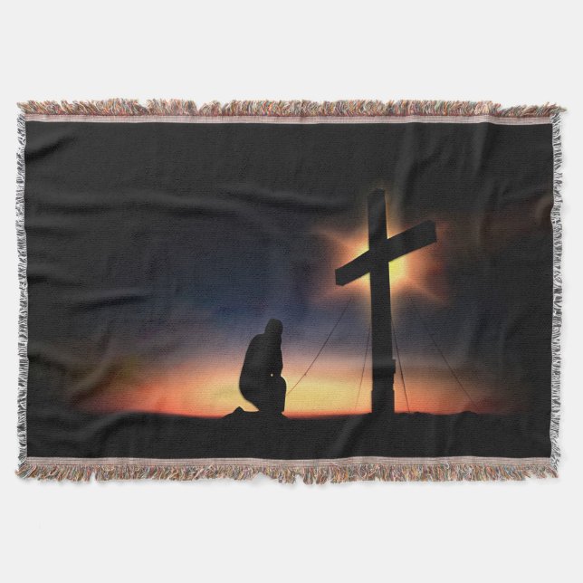 Cobertor Crucificação de Jesus Cristo (Frente)