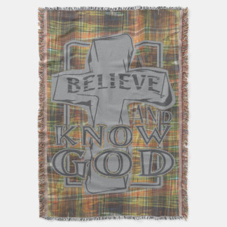 Cobertor Cruz Cristã de Cristo em T-Shirt de Cinza de Pedra