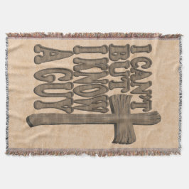 Cobertor Cruz de madeira Cristo 3d Christian Design