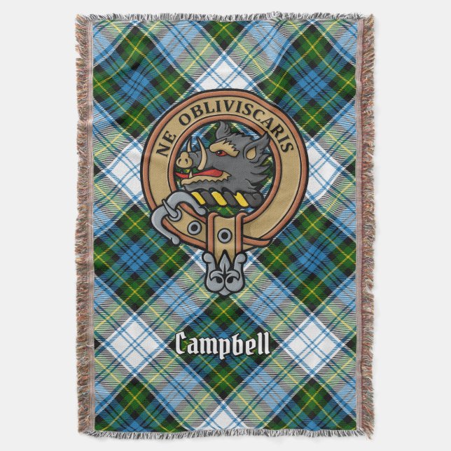 Cobertor Cume Campbell sobre Tartan de Vestido (Frente Vertical)