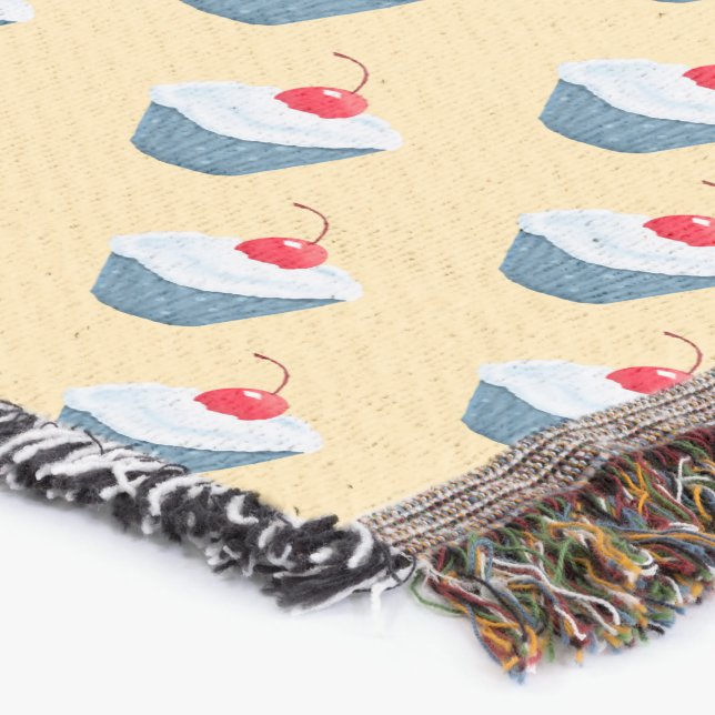 Cobertor Cupcake de Cherry Blanket (Canto)