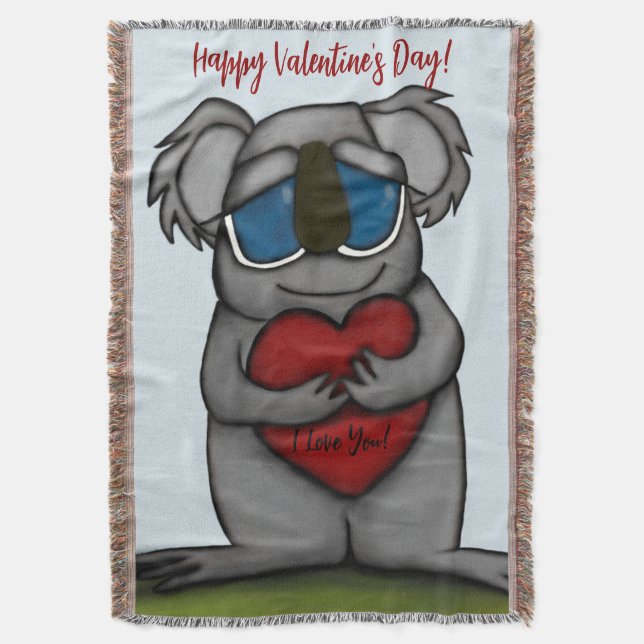 Cobertor Cute Koala Bear (Frente Vertical)