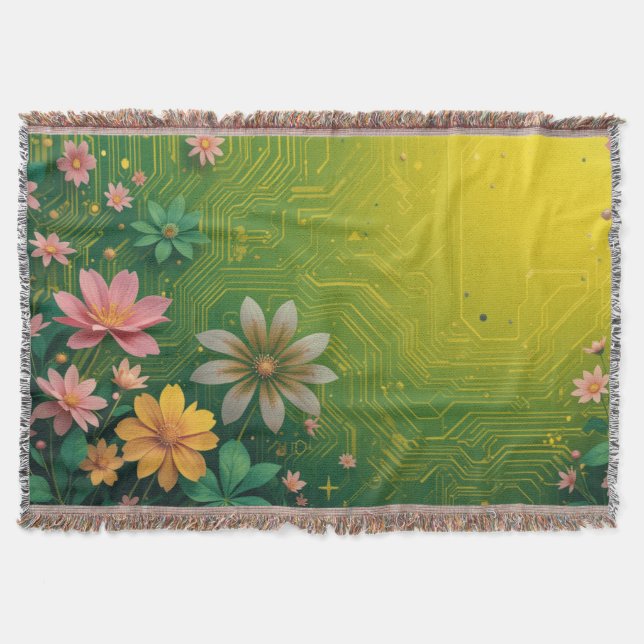 Cobertor Cyber Chartreuse (Frente)