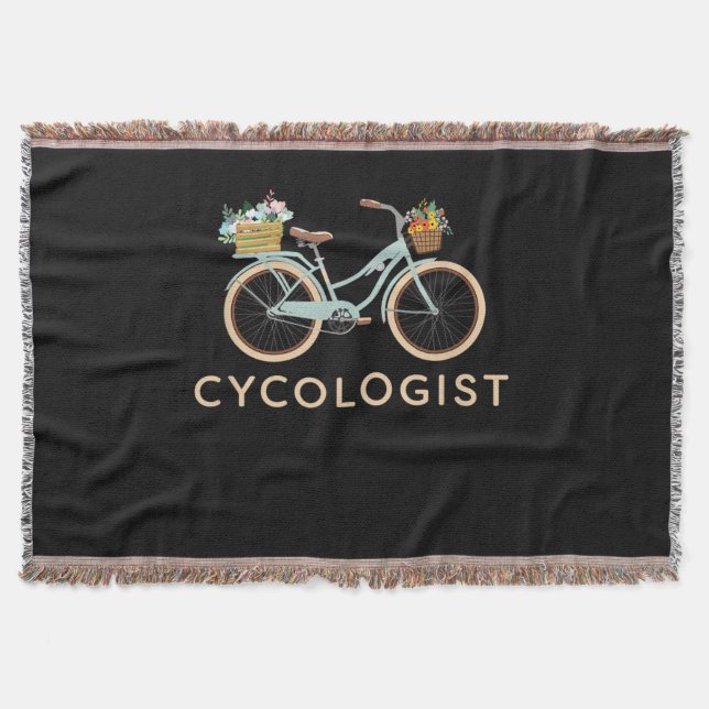 Cobertor Cycologist Women Bicycle (Frente)