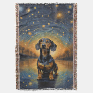Cobertor Dachshund Artsy