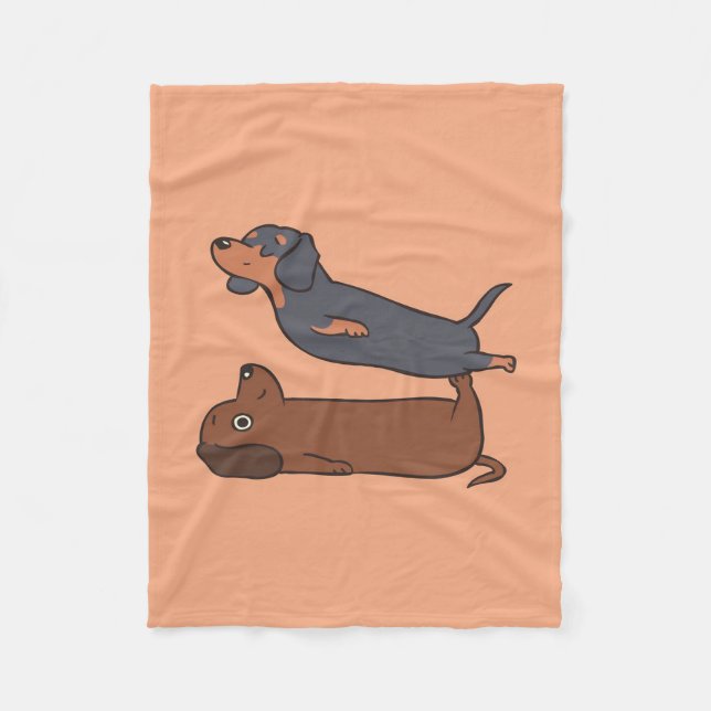 cobertor Dachshund|Dachshund Mama Funny (Frente)