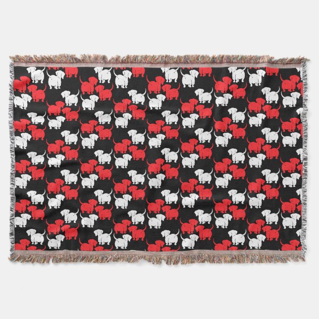 Cobertor Dachshund Dog Gifes (Frente)