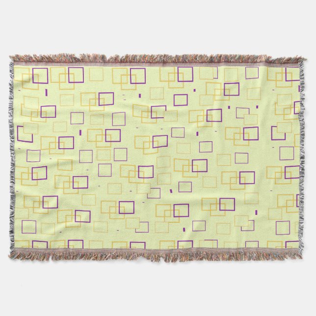 Cobertor Dança ao quadrado (Frente)